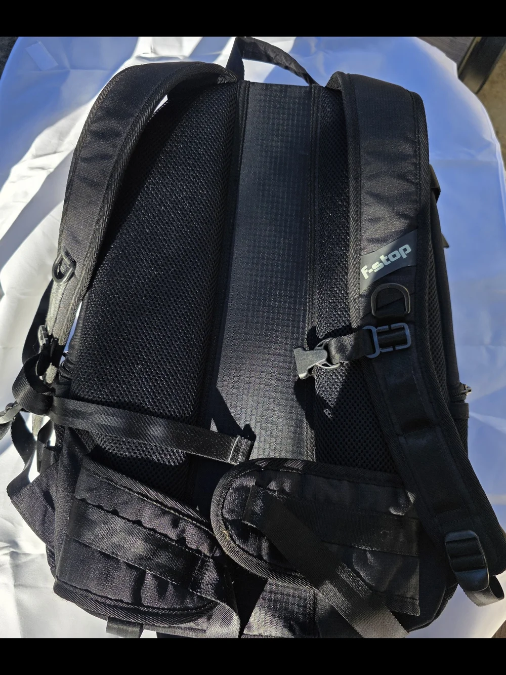 Black Box Camera Backpack in Black